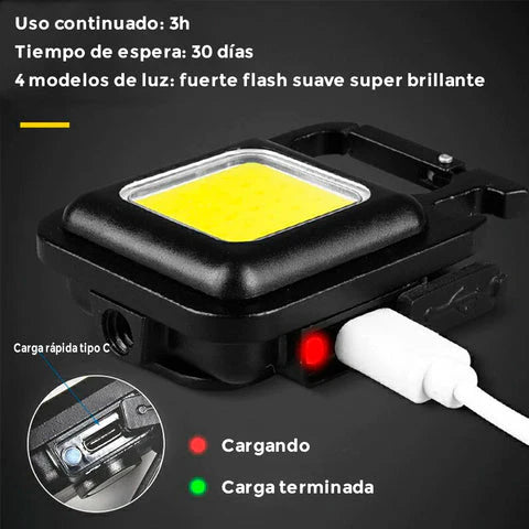 Mini Linterna táctica LED Recargable⚡